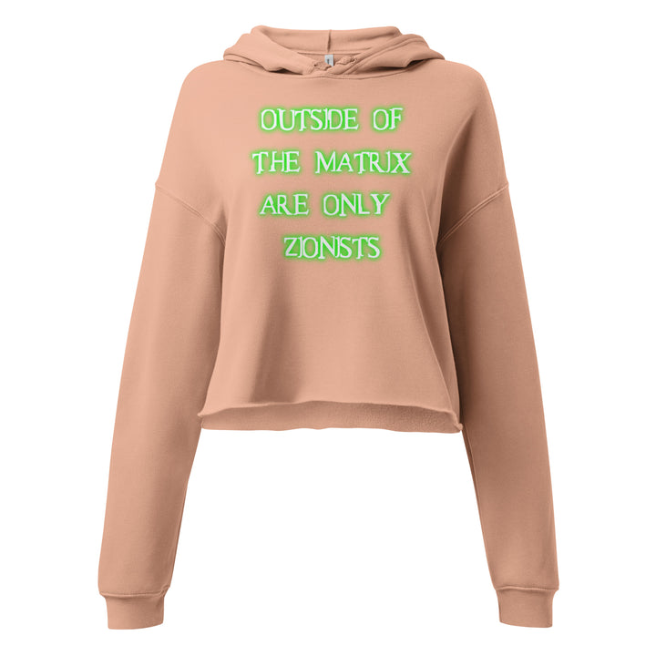 Crop Hoodie | Matrix