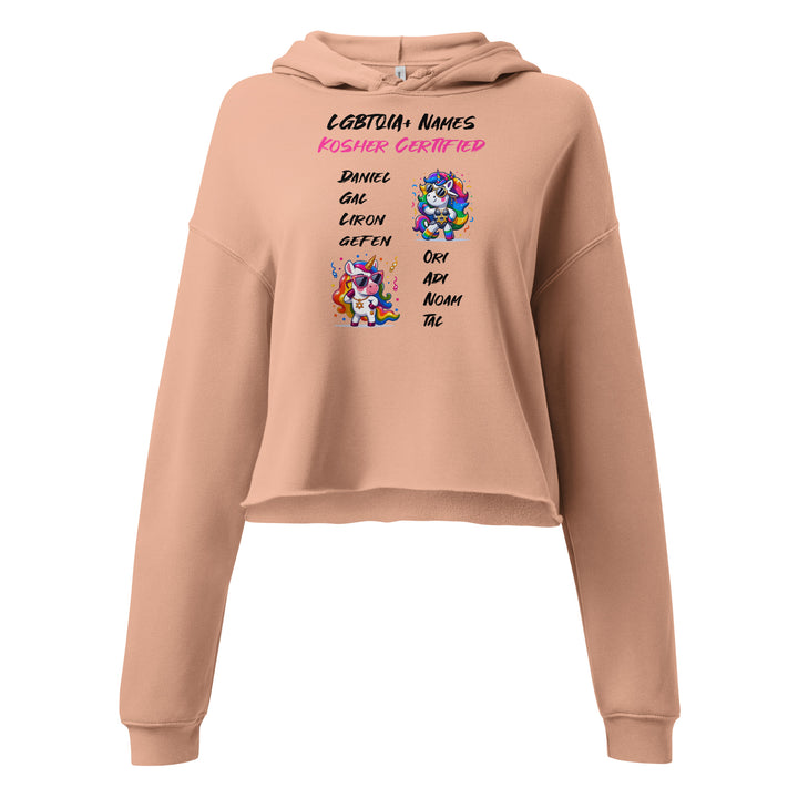 Crop Hoodie | Kosher Certified Names