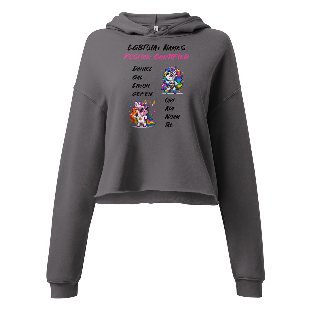 Crop Hoodie | Kosher Certified Names