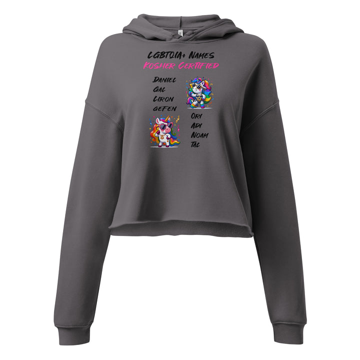 Crop Hoodie | Kosher Certified Names