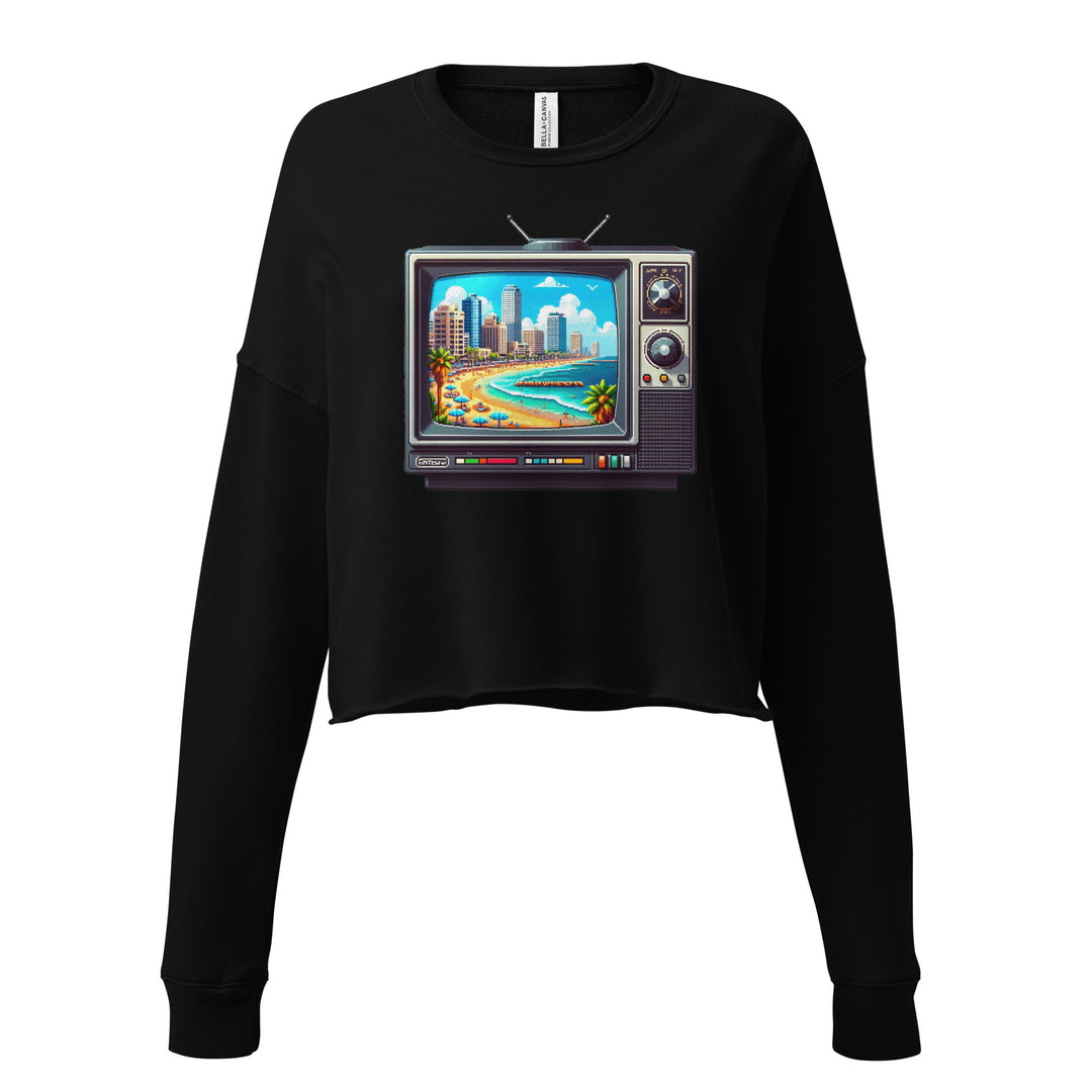 Crop Sweatshirt | 16Bit Tel Aviv Beach