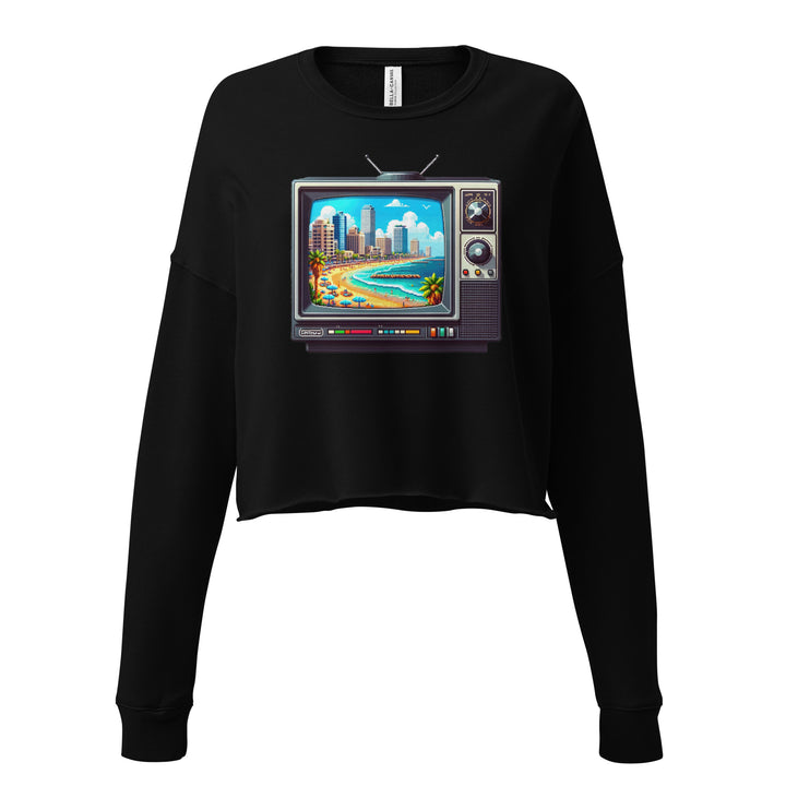 Crop Sweatshirt | 16Bit Tel Aviv Beach