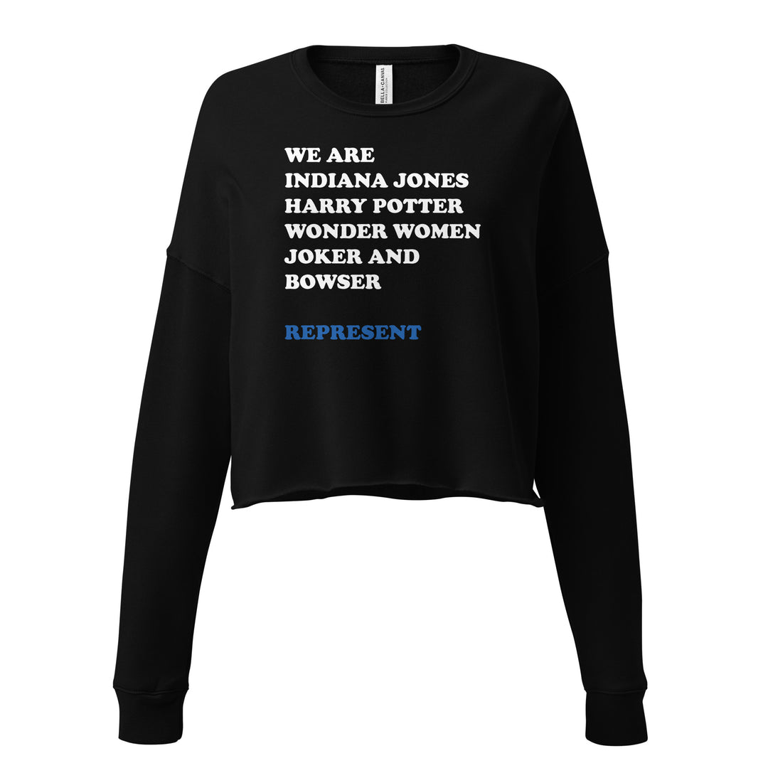 Crop Sweatshirt | We are Iconic Roles 1