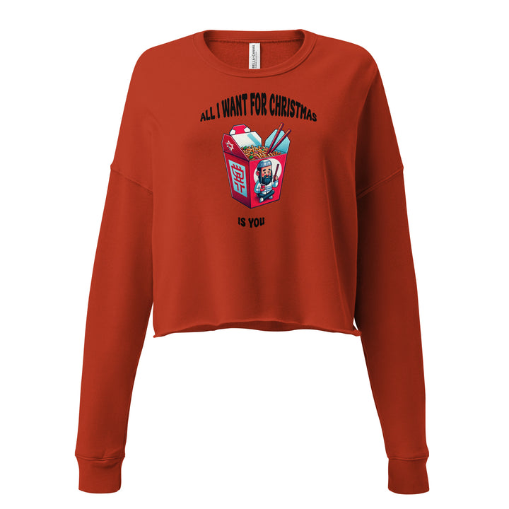 Crop Sweatshirt | Christmas