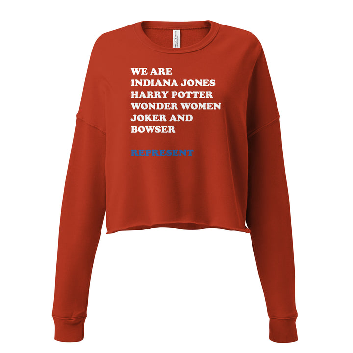 Crop Sweatshirt | We are Iconic Roles 1