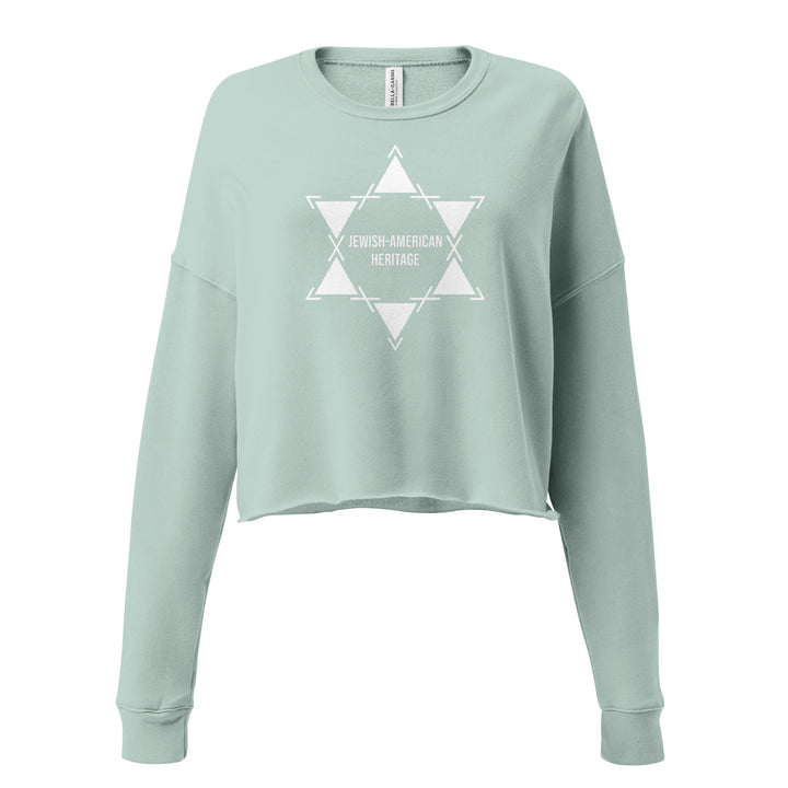 Crop Sweatshirt | Jewish American Heritage