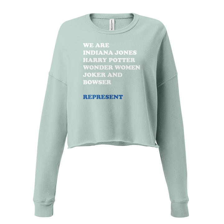 Crop Sweatshirt | We are Iconic Roles 1
