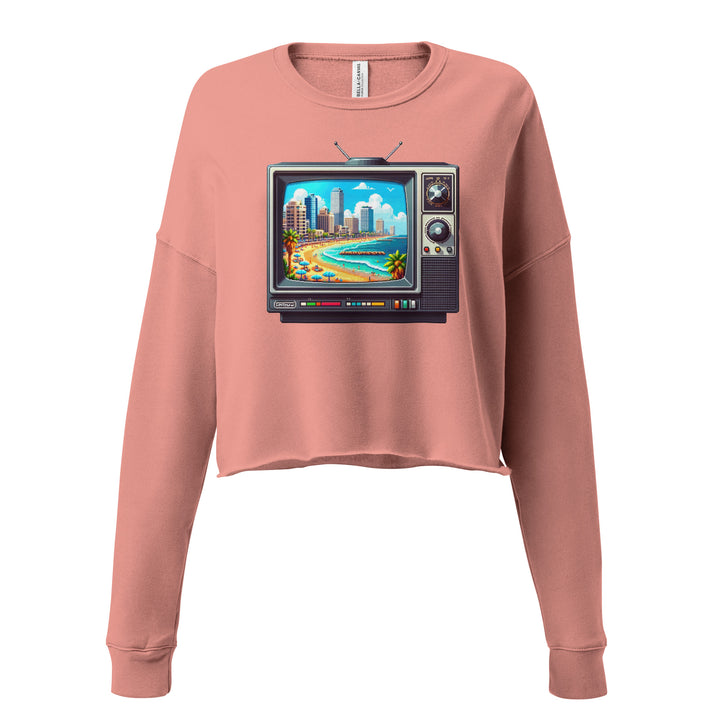 Crop Sweatshirt | 16Bit Tel Aviv Beach