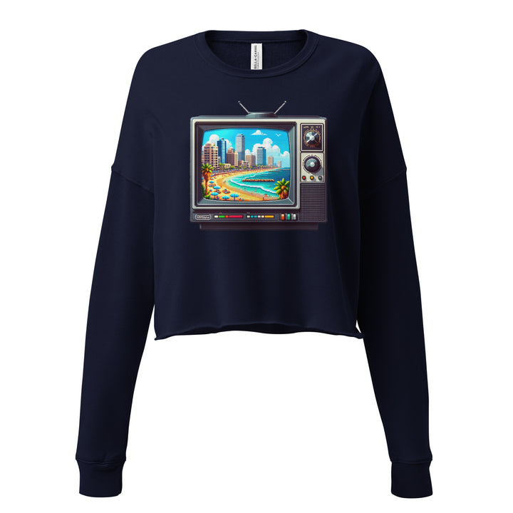 Crop Sweatshirt | 16Bit Tel Aviv Beach