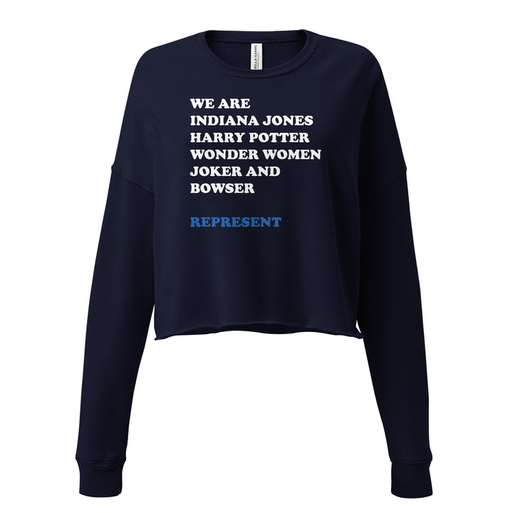 Crop Sweatshirt | We are Iconic Roles 1