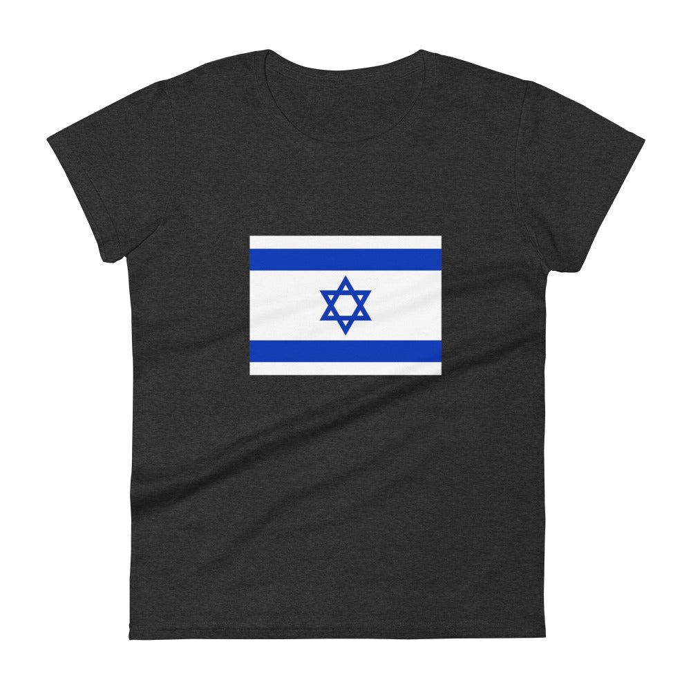 Women's Short Sleeve T-Shirt | Israel Flag
