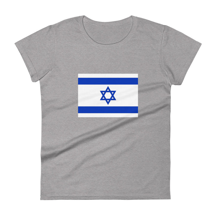 Women's Short Sleeve T-Shirt | Israel Flag