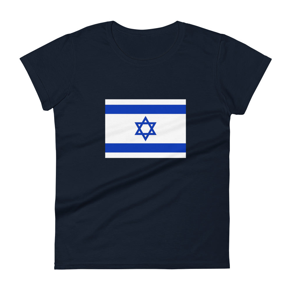 Women's Short Sleeve T-Shirt | Israel Flag