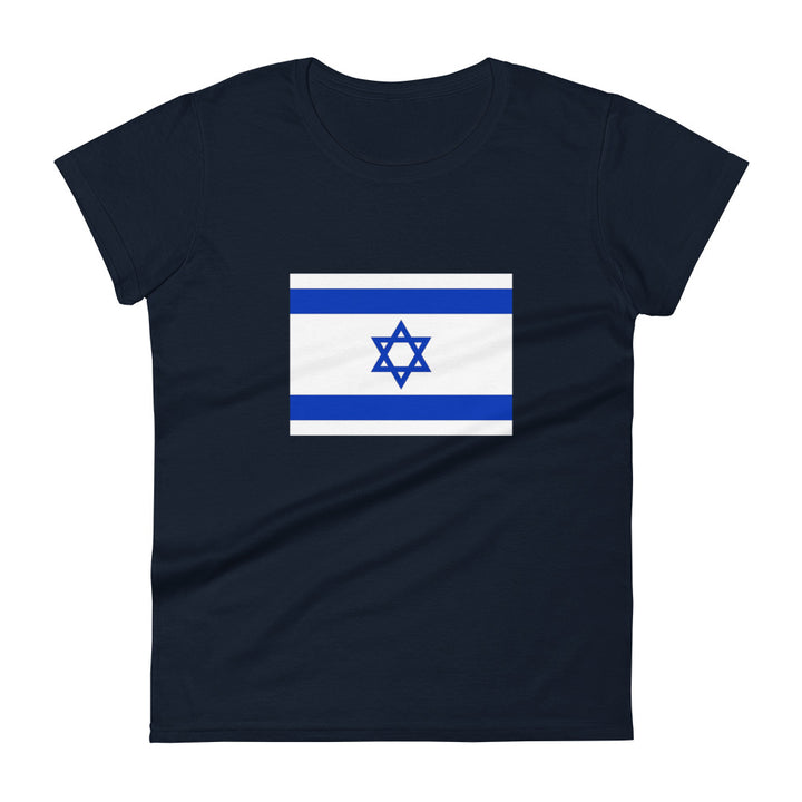 Women's Short Sleeve T-Shirt | Israel Flag