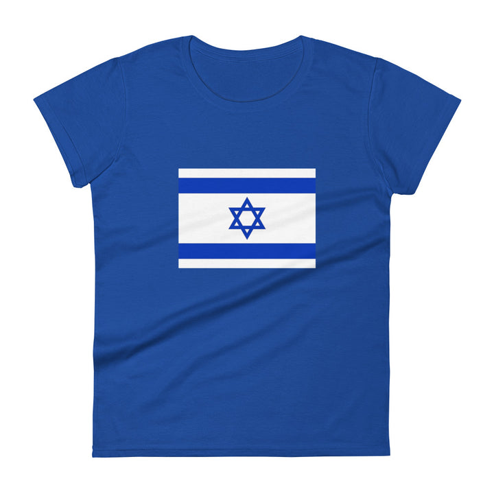 Women's Short Sleeve T-Shirt | Israel Flag