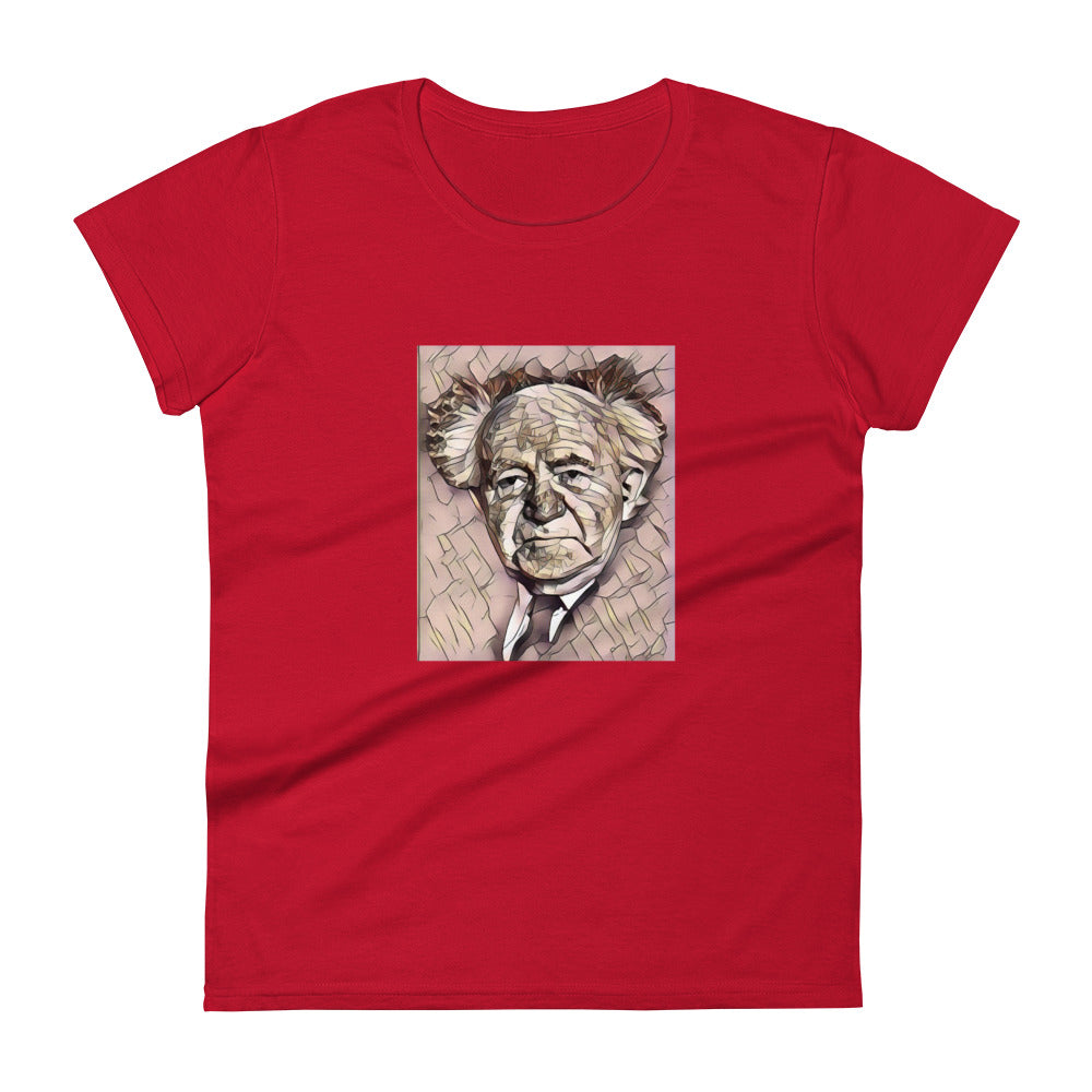 Women's Short Sleeve T-Shirt | David Ben Gurion
