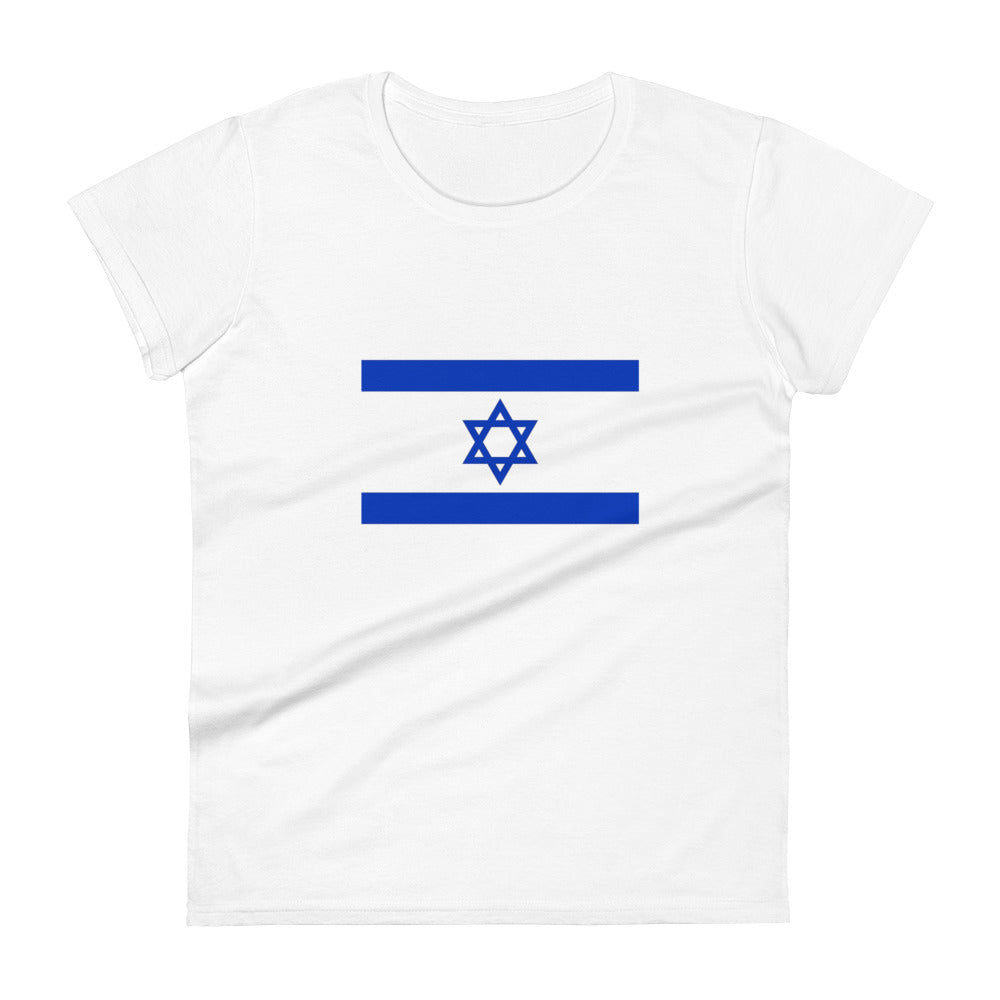 Women's Short Sleeve T-Shirt | Israel Flag