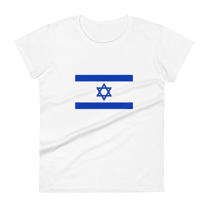 Women's Short Sleeve T-Shirt | Israel Flag