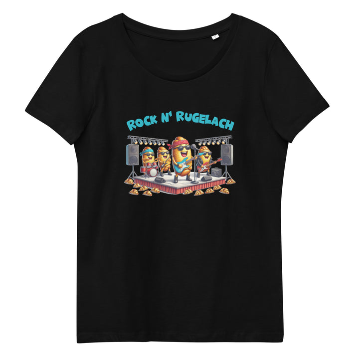 Women's Fitted Organic Tee | Rock n' Rugelach