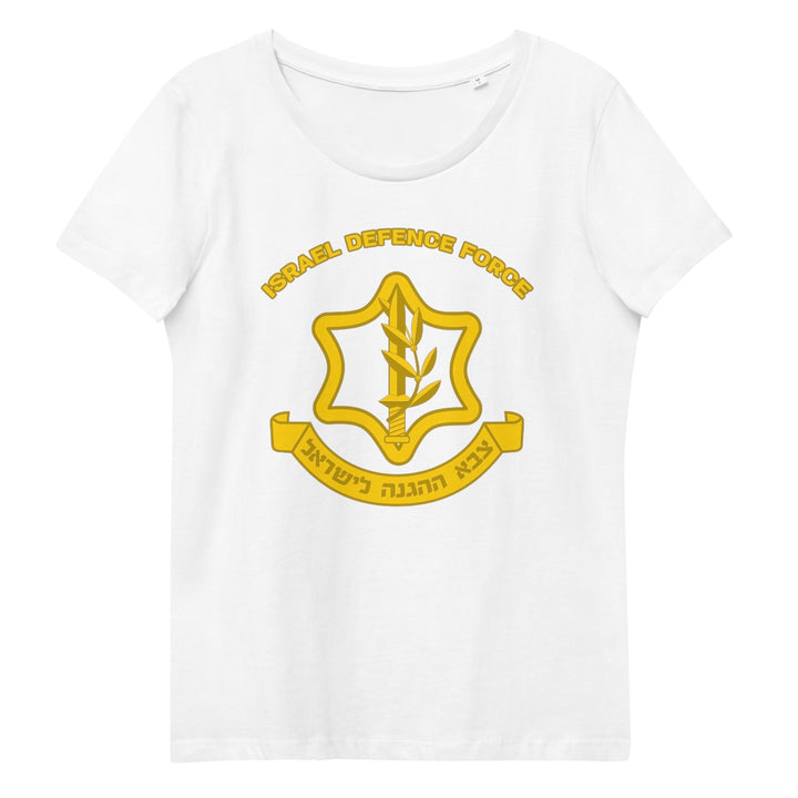 Women's Fitted Organic Tee | IDF Israel Defense Forces