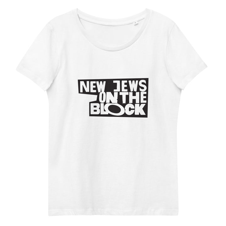 Women's Fitted Organic Tee | New Jews on the Block