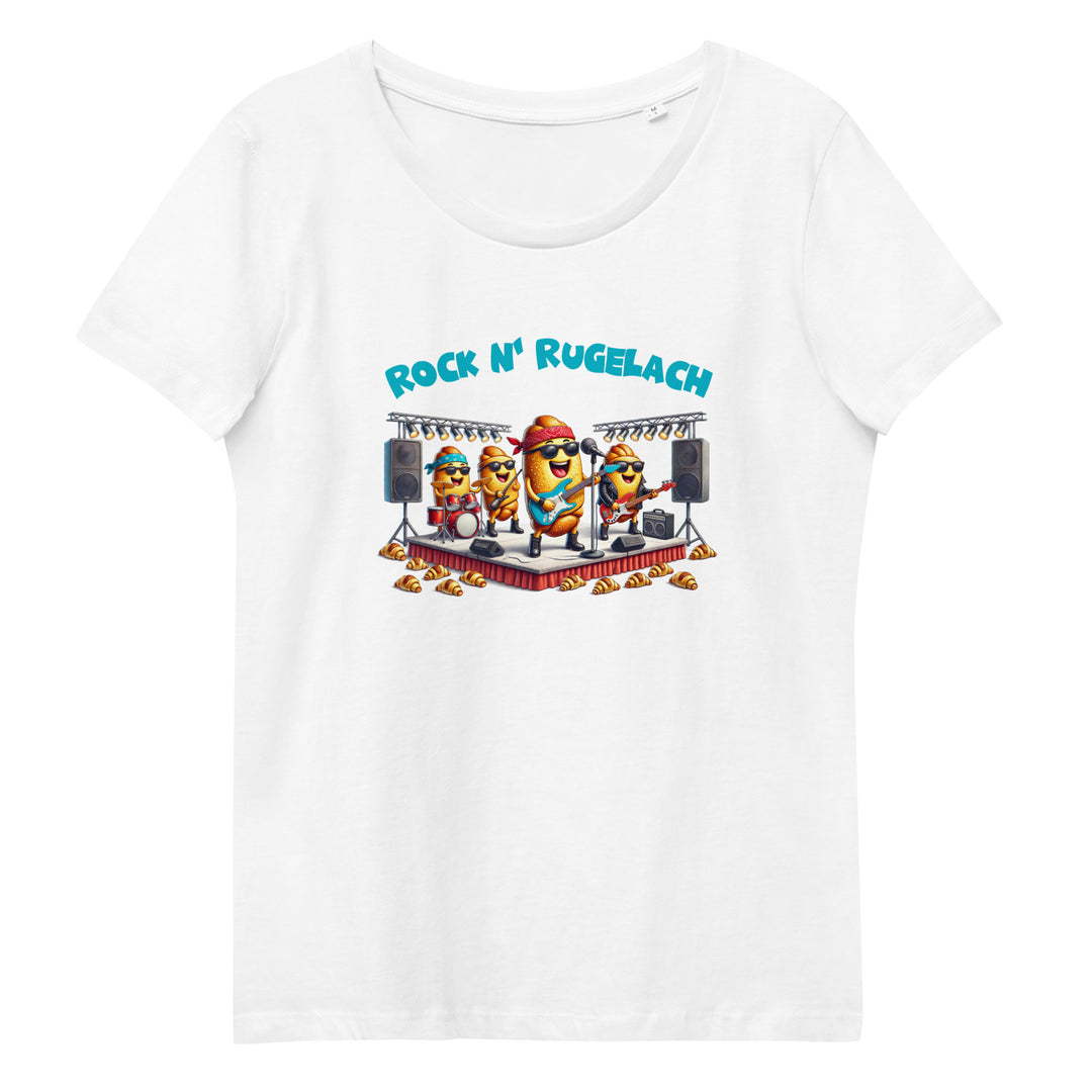 Women's Fitted Organic Tee | Rock n' Rugelach