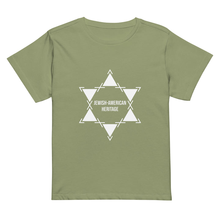 Women’s High Waisted T-Shirt | Jewish American Heritage