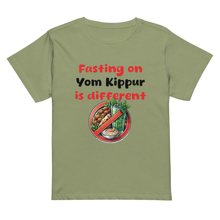 Women’s High Waisted T-Shirt | Yom Kippur
