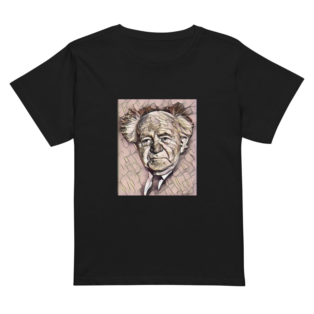 Women’s High Waisted T-Shirt | David Ben Gurion
