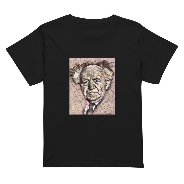 Women’s High Waisted T-Shirt | David Ben Gurion
