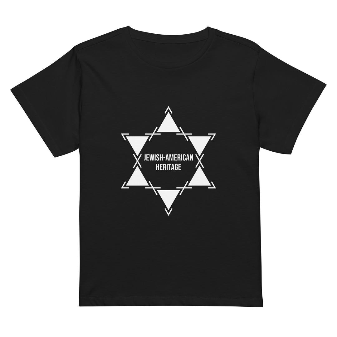 Women’s High Waisted T-Shirt | Jewish American Heritage