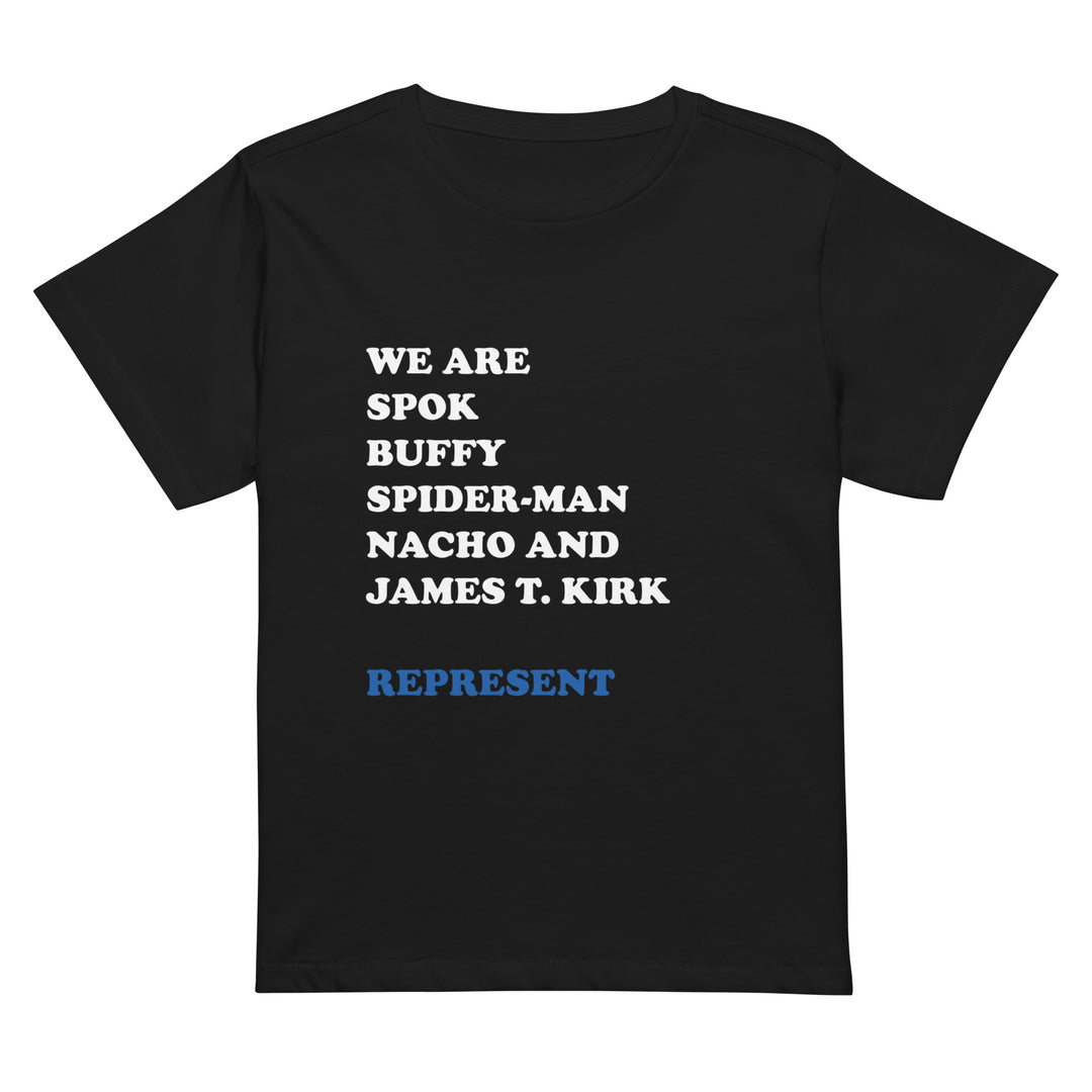 Women’s High Waisted T-Shirt | We are Iconic Roles 2