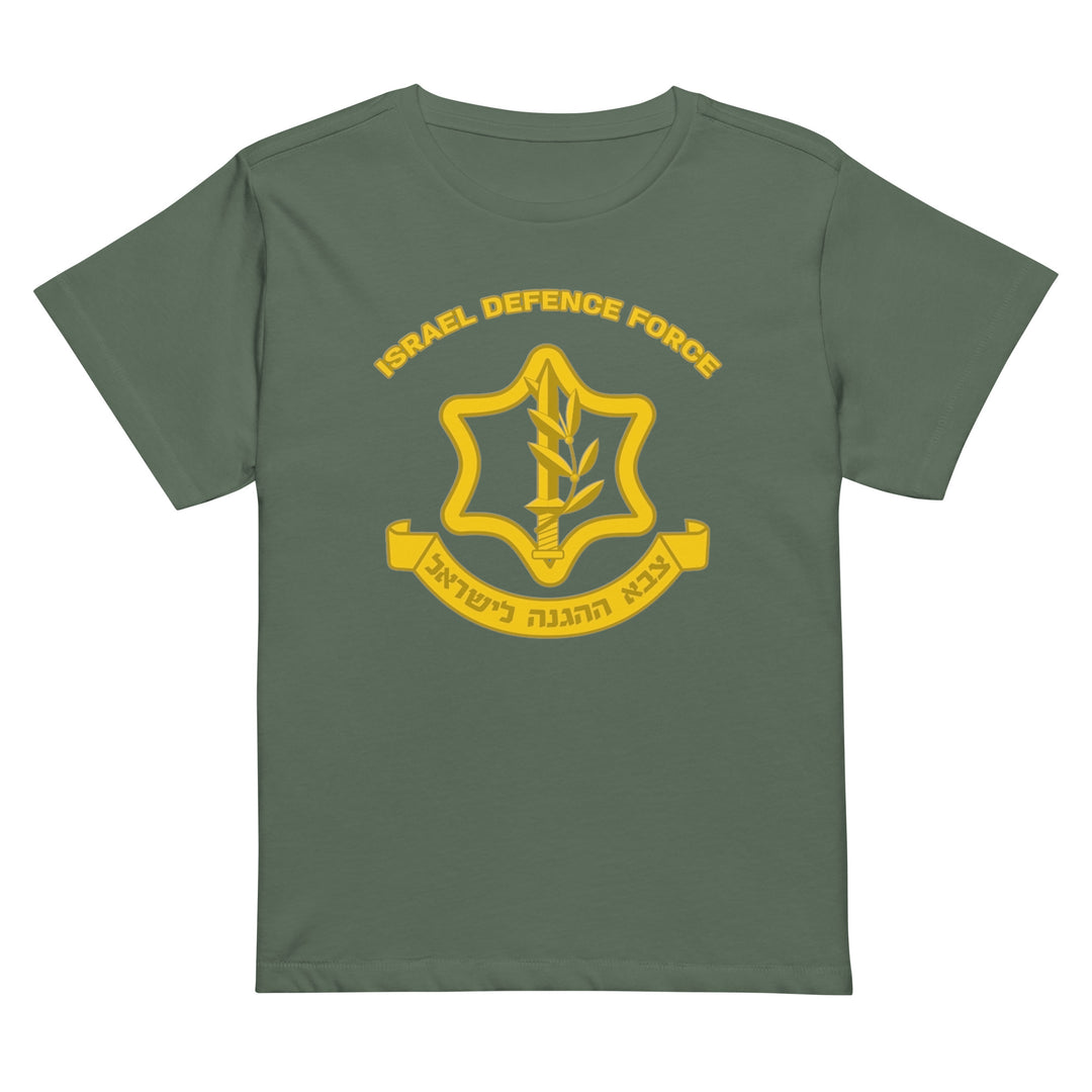 Women’s High Waisted T-Shirt | IDF Israel Defense Forces