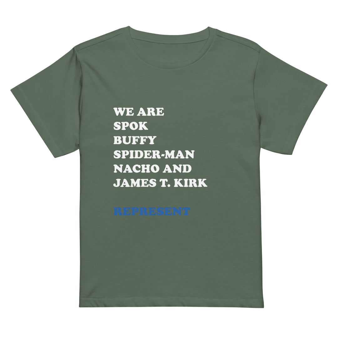 Women’s High Waisted T-Shirt | We are Iconic Roles 2