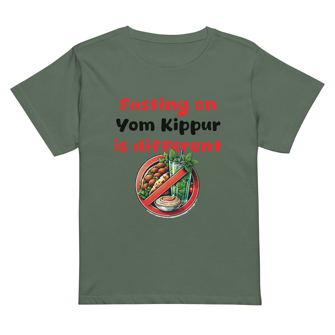 Women’s High Waisted T-Shirt | Yom Kippur