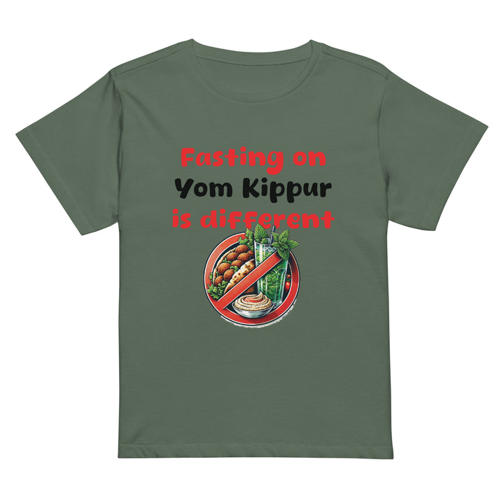 Women’s High Waisted T-Shirt | Yom Kippur