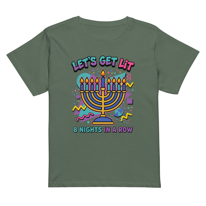 Lets Get Lit 90s Jewish pride women&