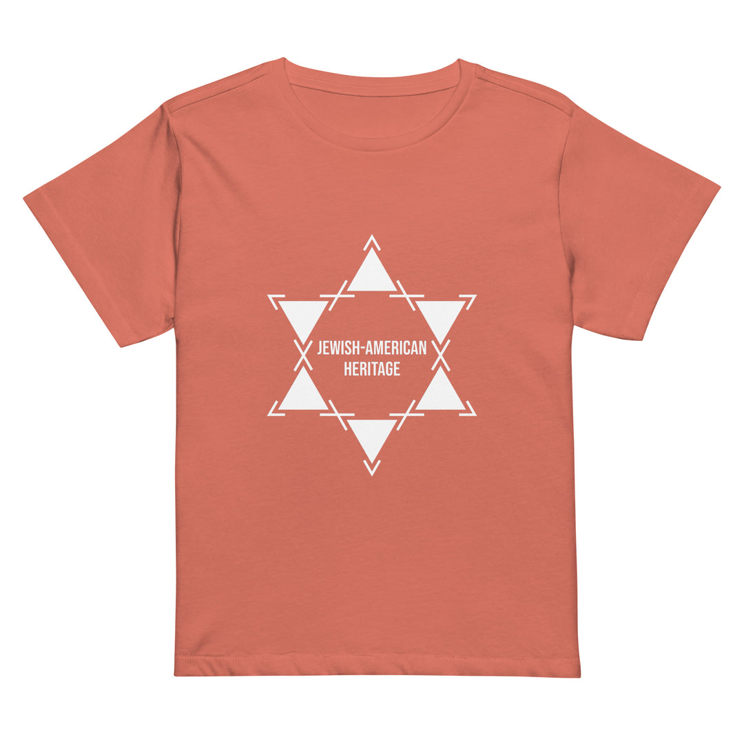 Women’s High Waisted T-Shirt | Jewish American Heritage