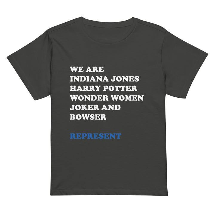 Women’s High Waisted T-Shirt | We are Iconic Roles 1