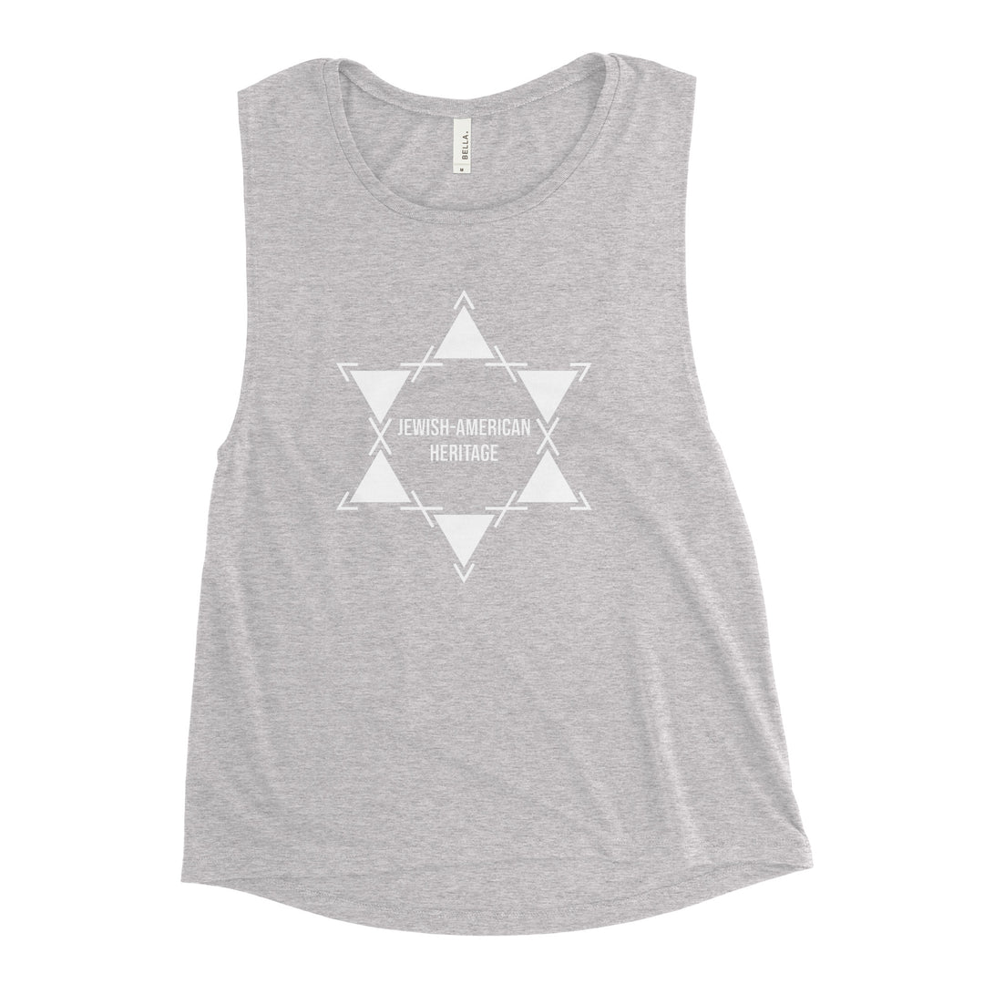 Women's Muscle Tank | Jewish American Heritage