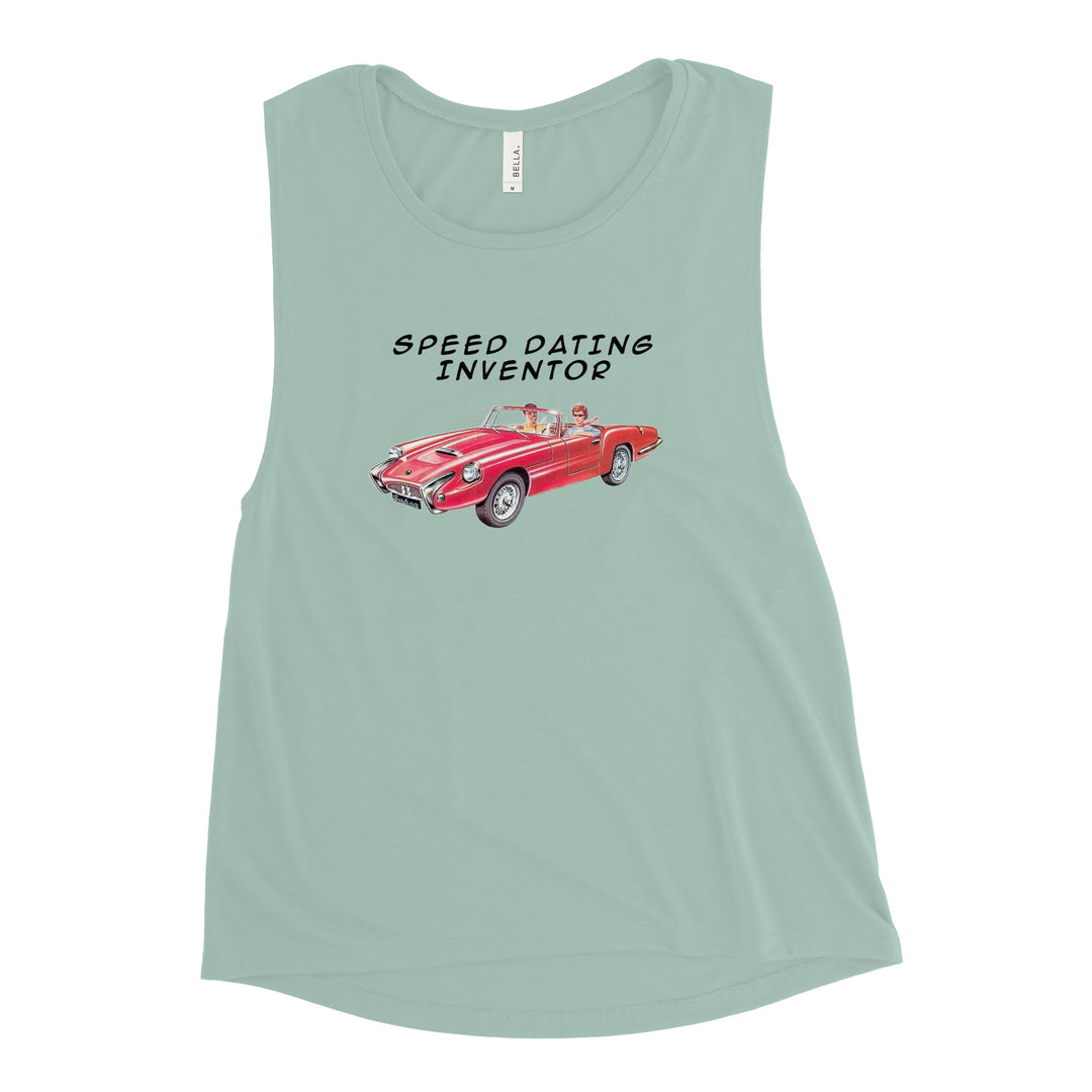 Women's Muscle Tank | Speed Dating Inventor