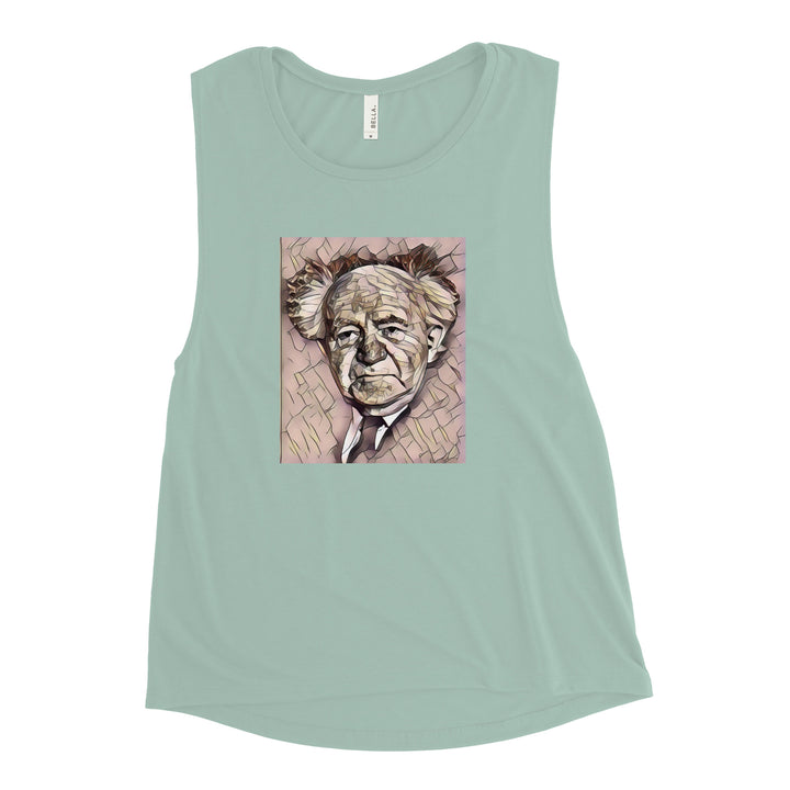 Women's Muscle Tank | David Ben Gurion