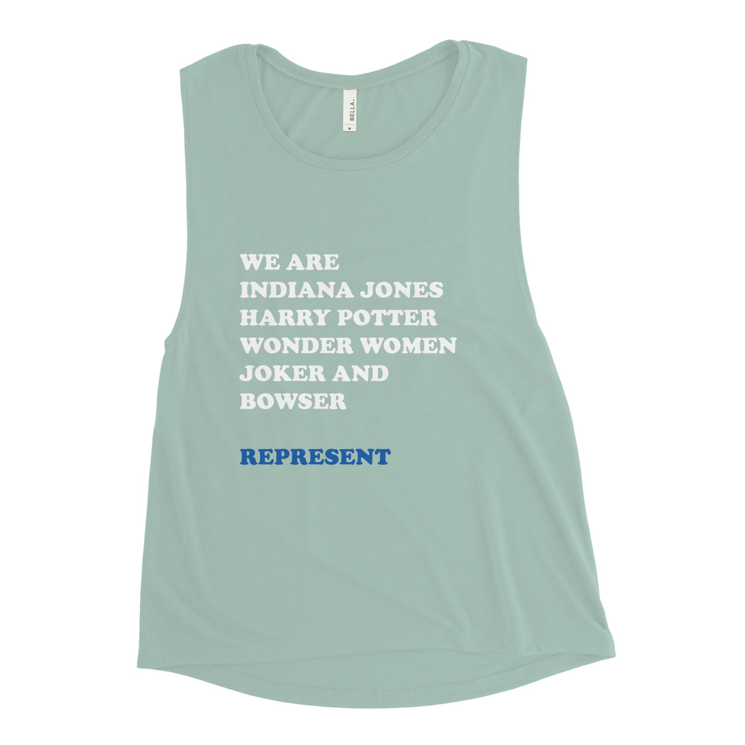 Women's Muscle Tank | We are Iconic Roles 1