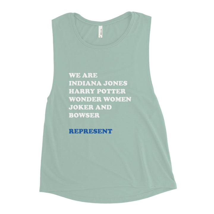 Women's Muscle Tank | We are Iconic Roles 1