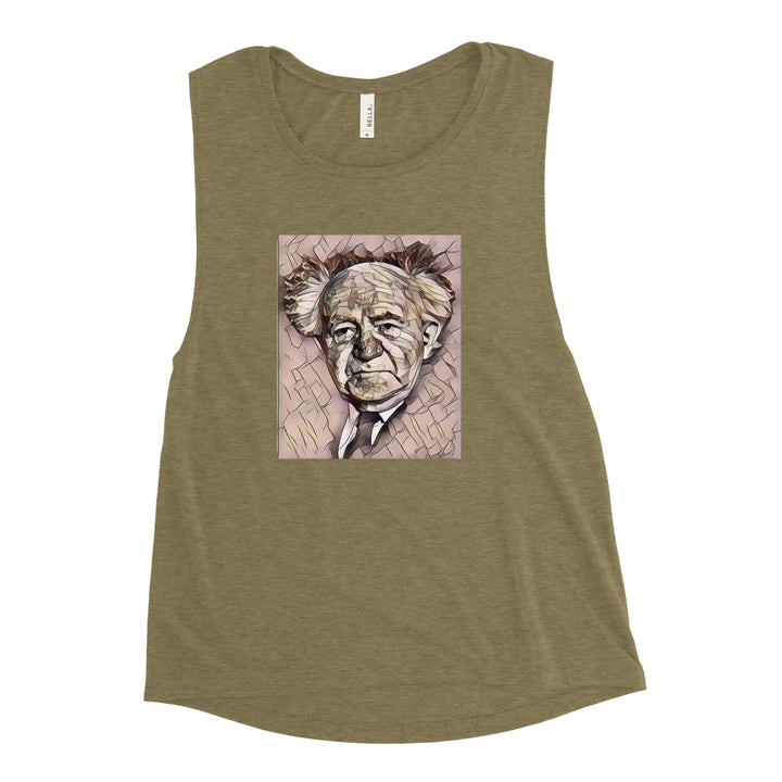 Women's Muscle Tank | David Ben Gurion