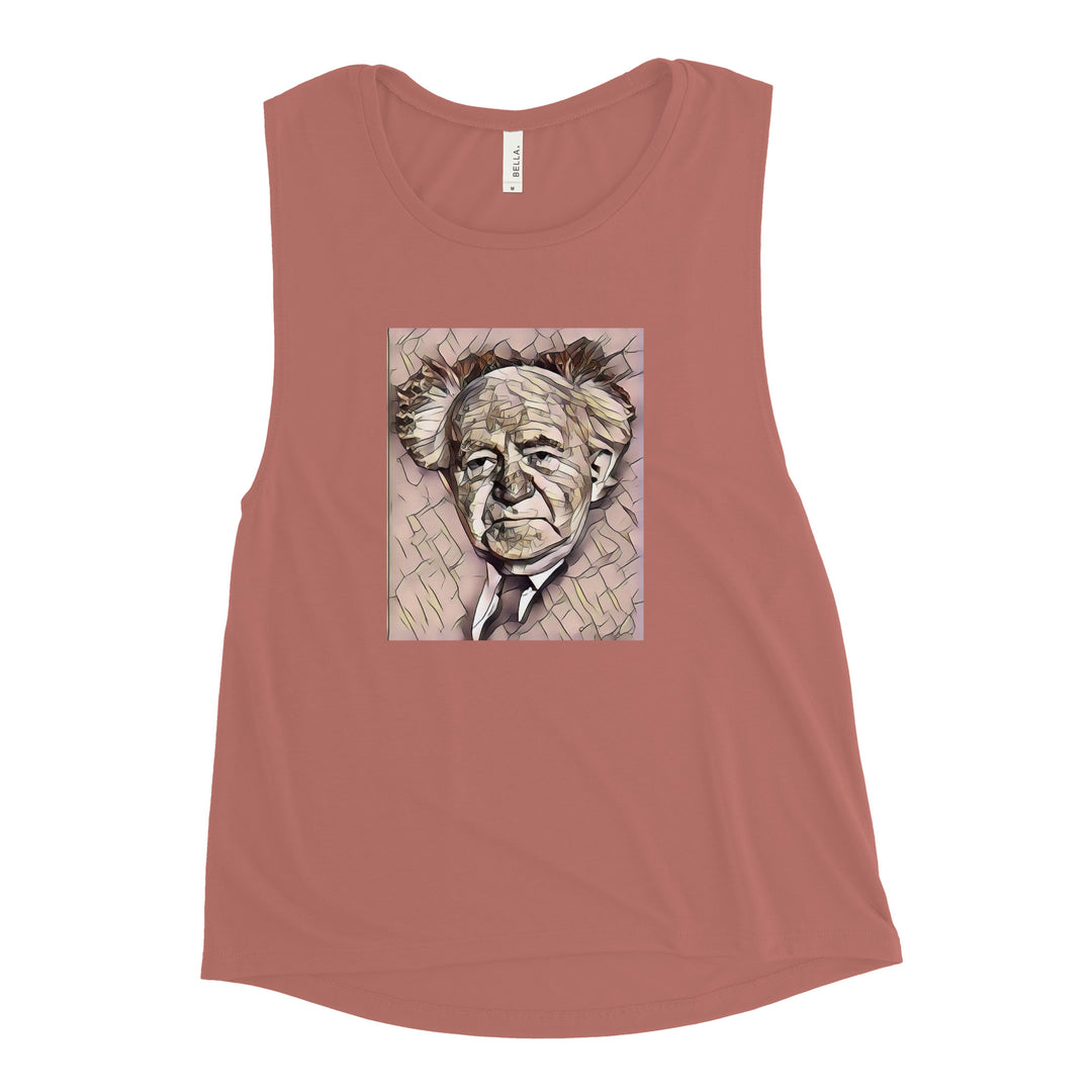 Women's Muscle Tank | David Ben Gurion
