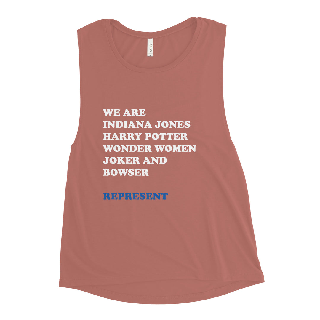 Women's Muscle Tank | We are Iconic Roles 1