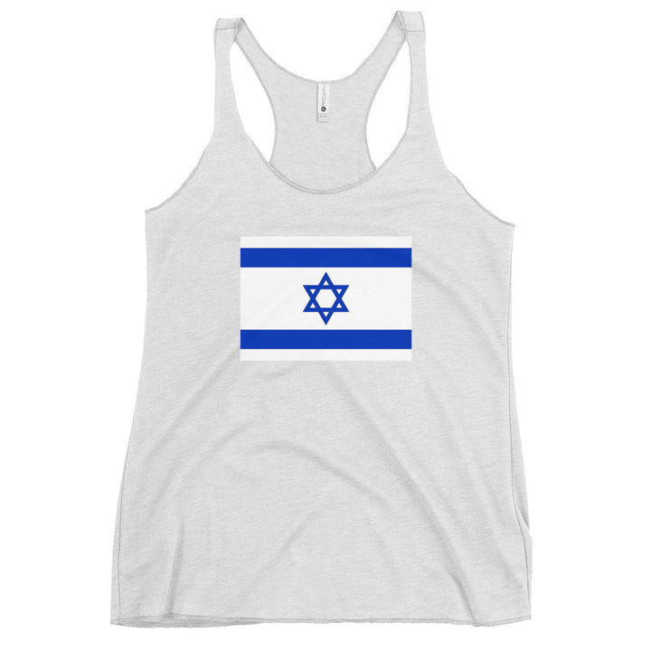 Women's Racerback Tank | Israel Flag