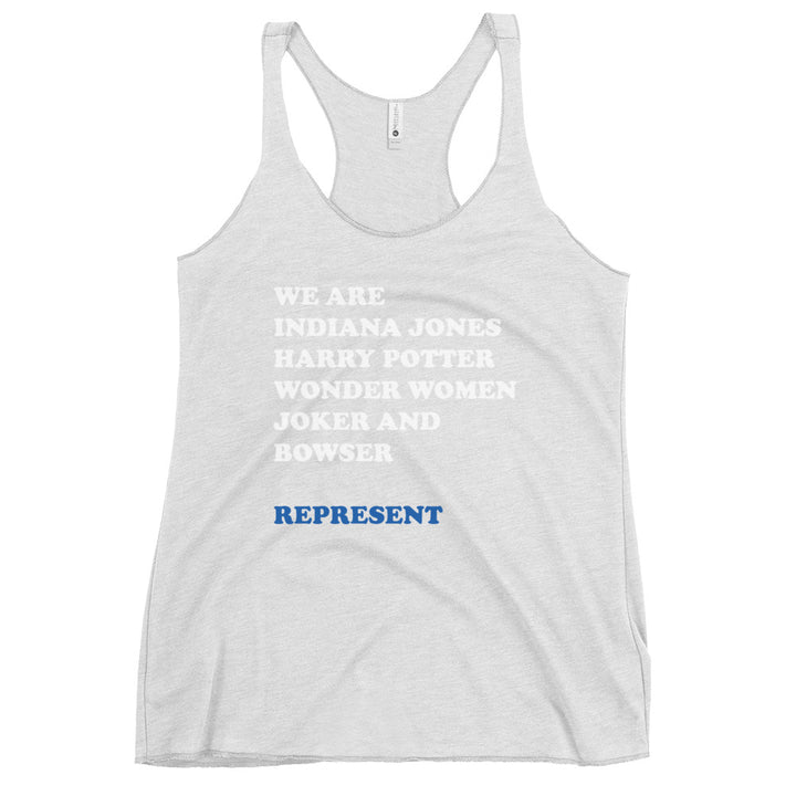 Women's Racerback Tank | We are Iconic Roles 1