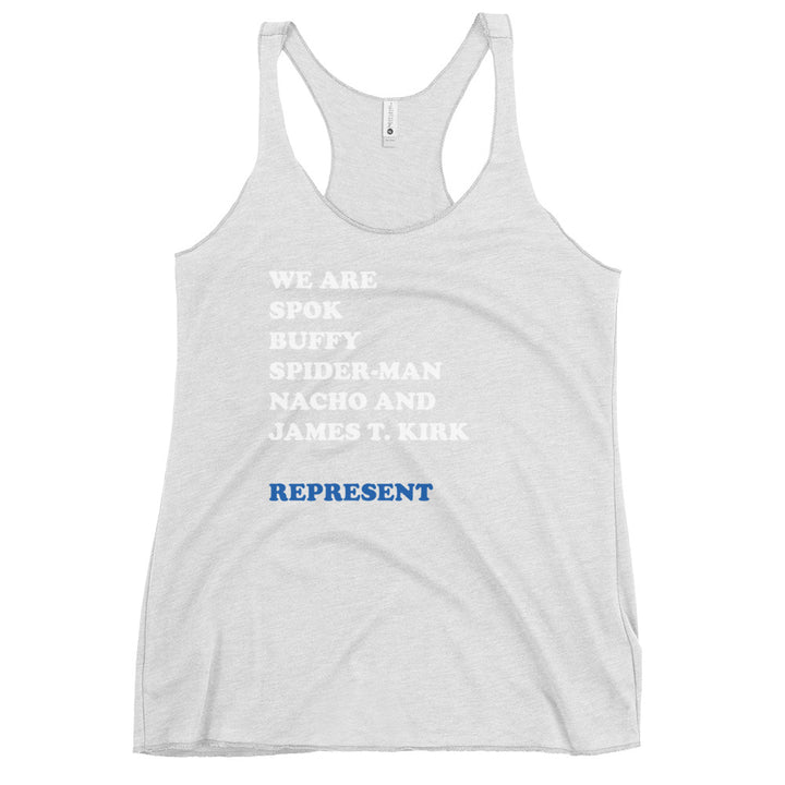 Women's Racerback Tank | We are Iconic Roles 2